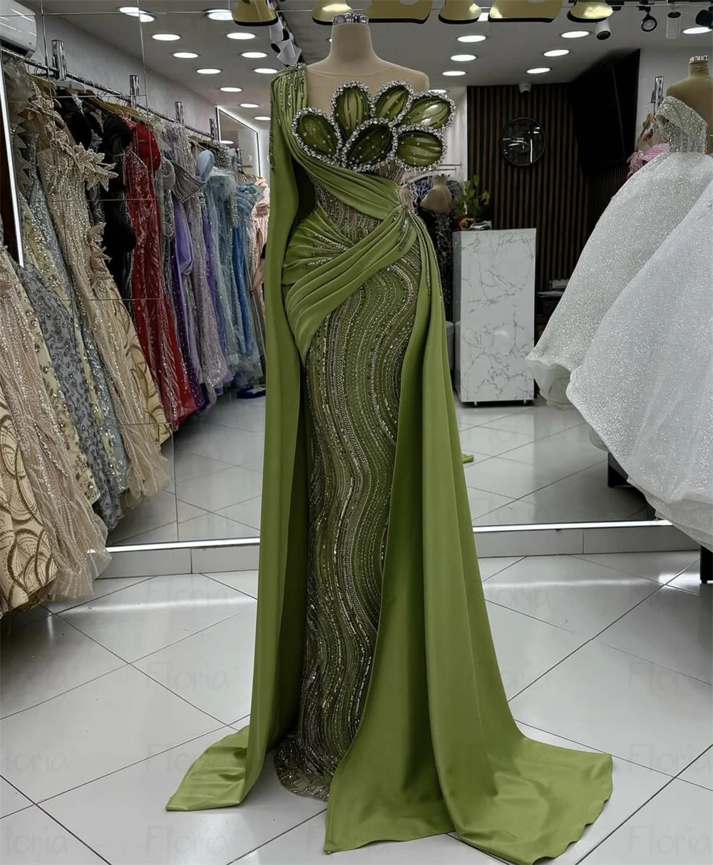 white christmas dresses Marwa Fashion Designer Islamic Kaftan main image 1