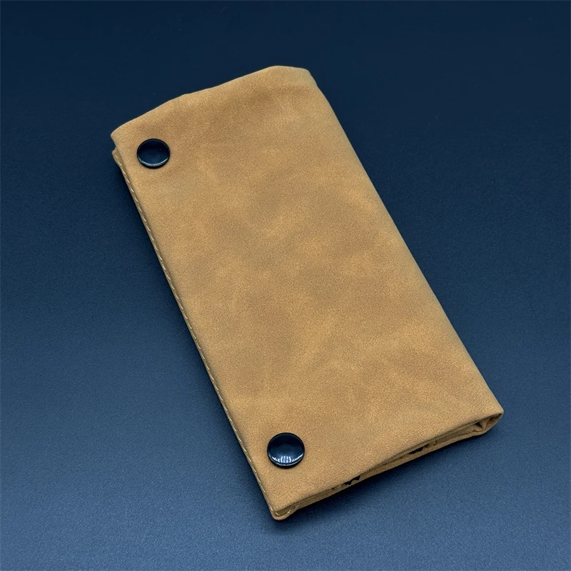 Fine Leather Tobacco Storage Bag Fashion and Portable Smoking Pipe Tobacco Organizers Practical Handmade Pipe Bag Smoking Tools smoking accessories tobacco smoking accessories