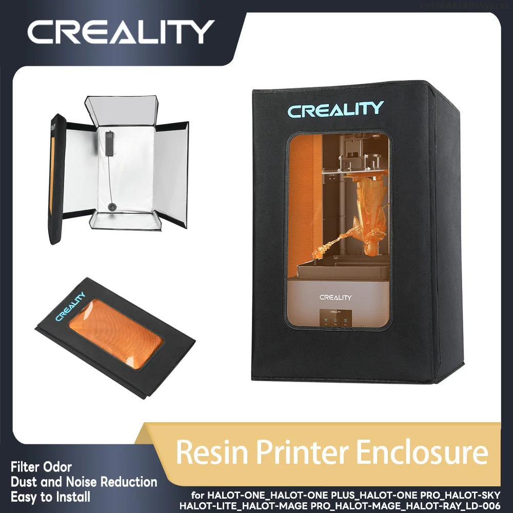 CREALITY Resin Printer Enclosure Filter Odor Dust and Noise Reduction Easy To Install for HALOT