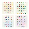 4 Sheets Finger Tattoo Sticker Temporary Tattoo Waterproof and Long-lasting Baby Art 2