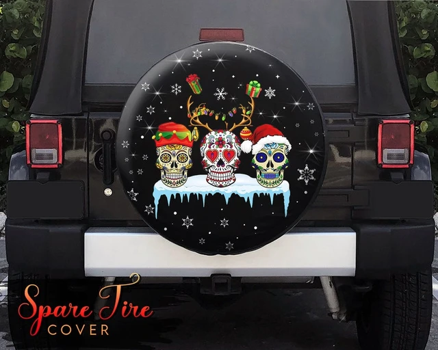 Stylish Crochet Spare Tire Cover for Jeep