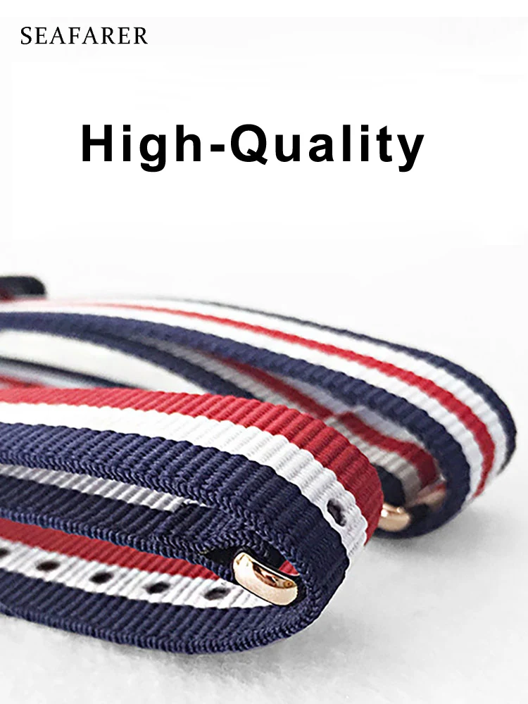 Premium Army Sports Nylon Wrist Strap - Waterproof Watchband