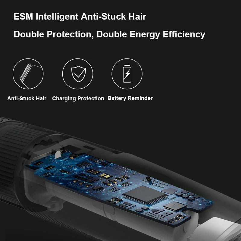 ENCHEN Sharp3S Men's Electric Hair Clipper USB Rechargeable Professional Hair Trimmer Hair Cutter for Men Adult Razor 5