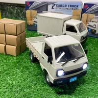 1:10/1:16 Wpl D12 Rc Car Simulation Drift Climbing Truck Led Light Haul Cargo Remote Control Electric Toy Car Kid Surprise Gifts 2