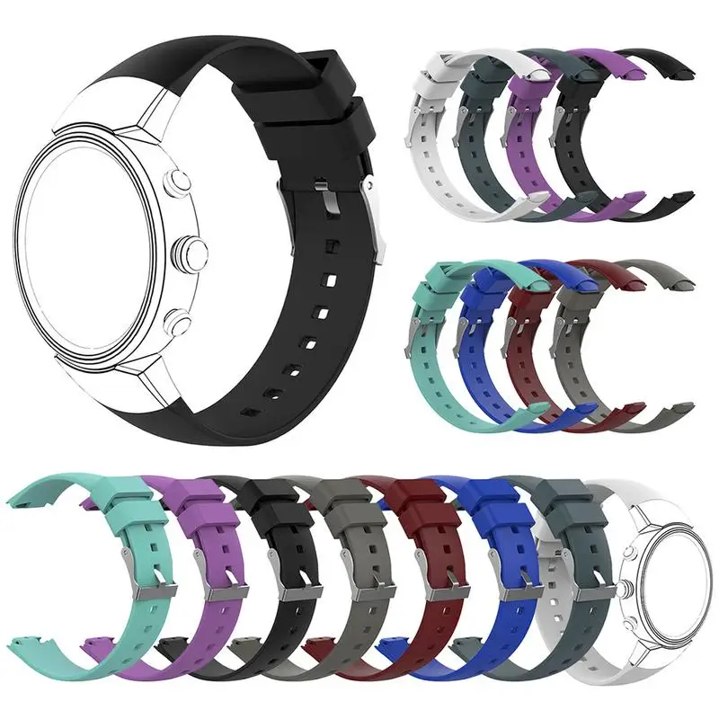

Силиконовые ремешки для часов, ремешки для ASUS, ZENWATCH 3, сменные ремешки для спортивных часов, аксессуары для умных часов