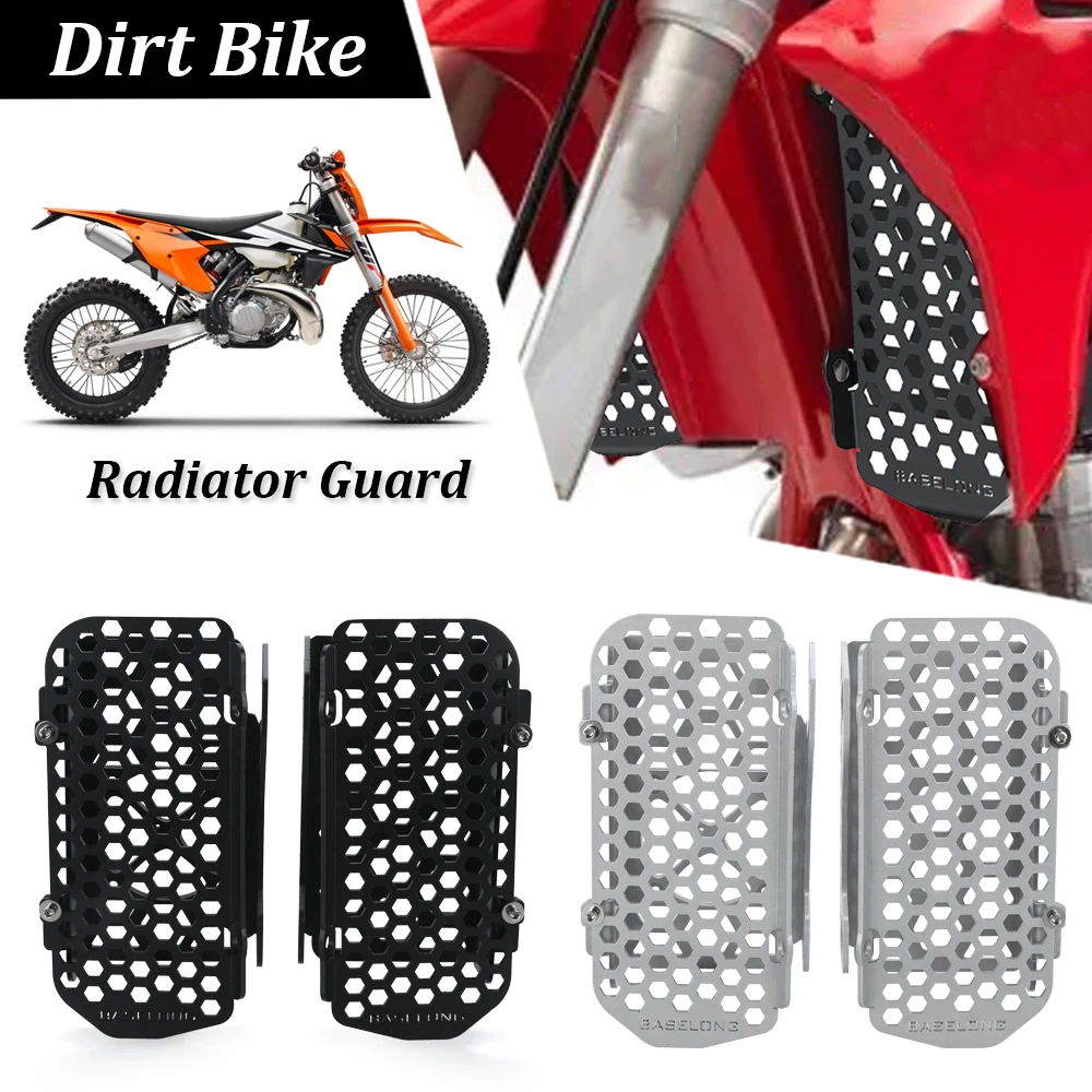 

Radiator Grill Guard Cover Protector For EXC XC EXCF XC-F SX SX-F TPI 2T 4T 125 150 250 300 350 450 500 2020 2021 2022 2023 2024