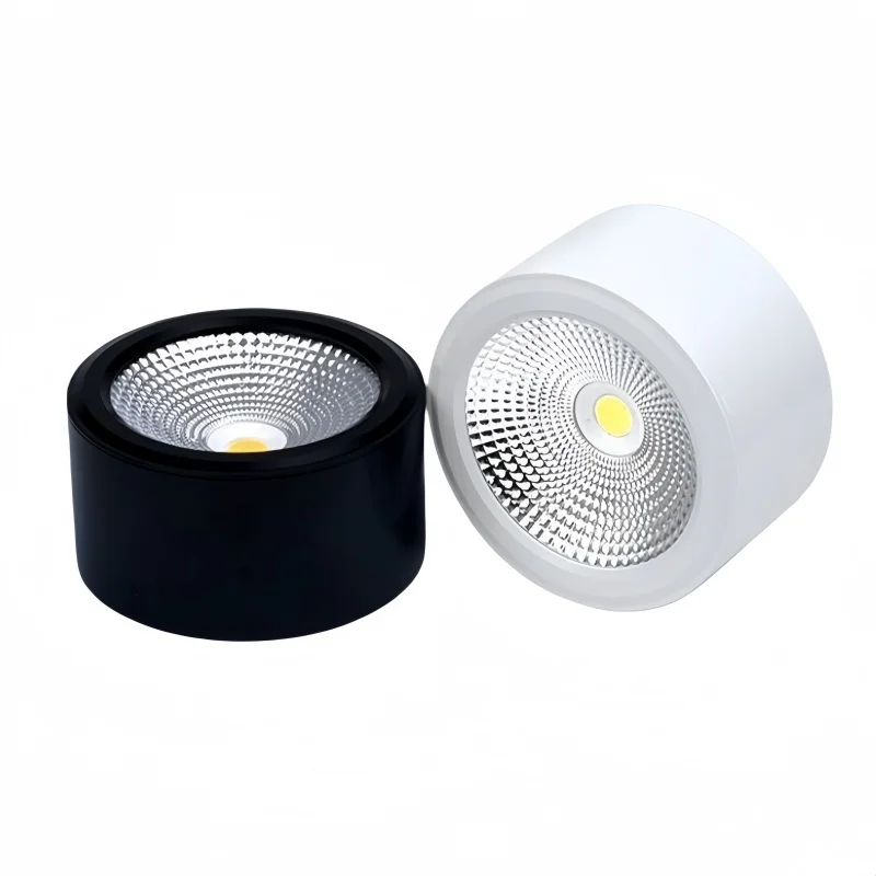 LED 다운라이트 디밍 가능 5W 7W 10W12W15W18W 현대식 LED 표면 장착 천장 조명 스포트라이트, 인테리어 장식 조명