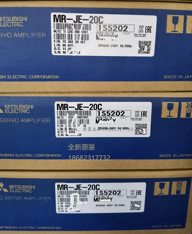 

Mitsubishi JE servo motor MR-JE-10C/20C/40/70/100C/200/300C genuine postage