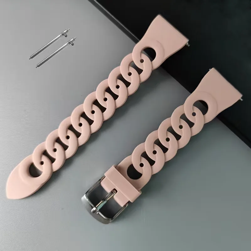 Sport Silicone Watch Band - 20mm/22mm Fitness Bracelet Strap
