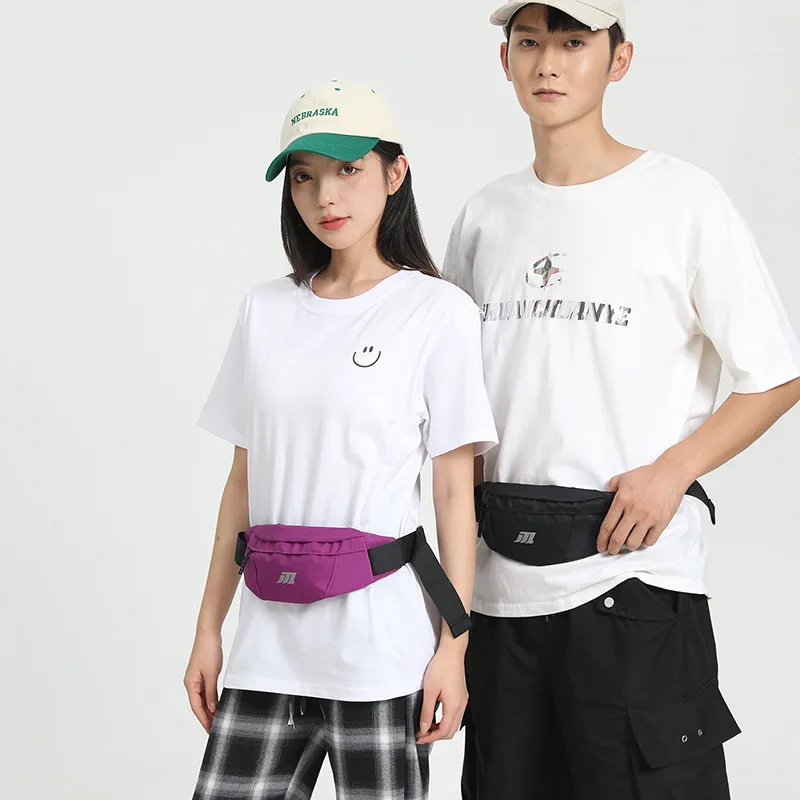 Men Outdoor Running Fitness Waist Bag Women Ultra-thin Elastic Sports Waterproof Close-fitting Mobile Phone Bag Crossbody Bags