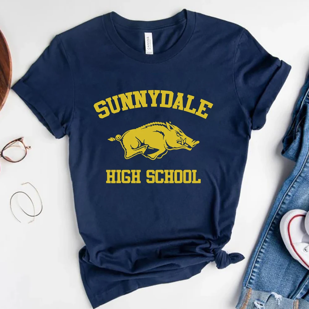 Sunnydale High School Shirt Buffy The Vampire Slayer T-shirt Vintage Sunnydale High Varsity Tee Unisex Short Sleeve Hipster Tops 2