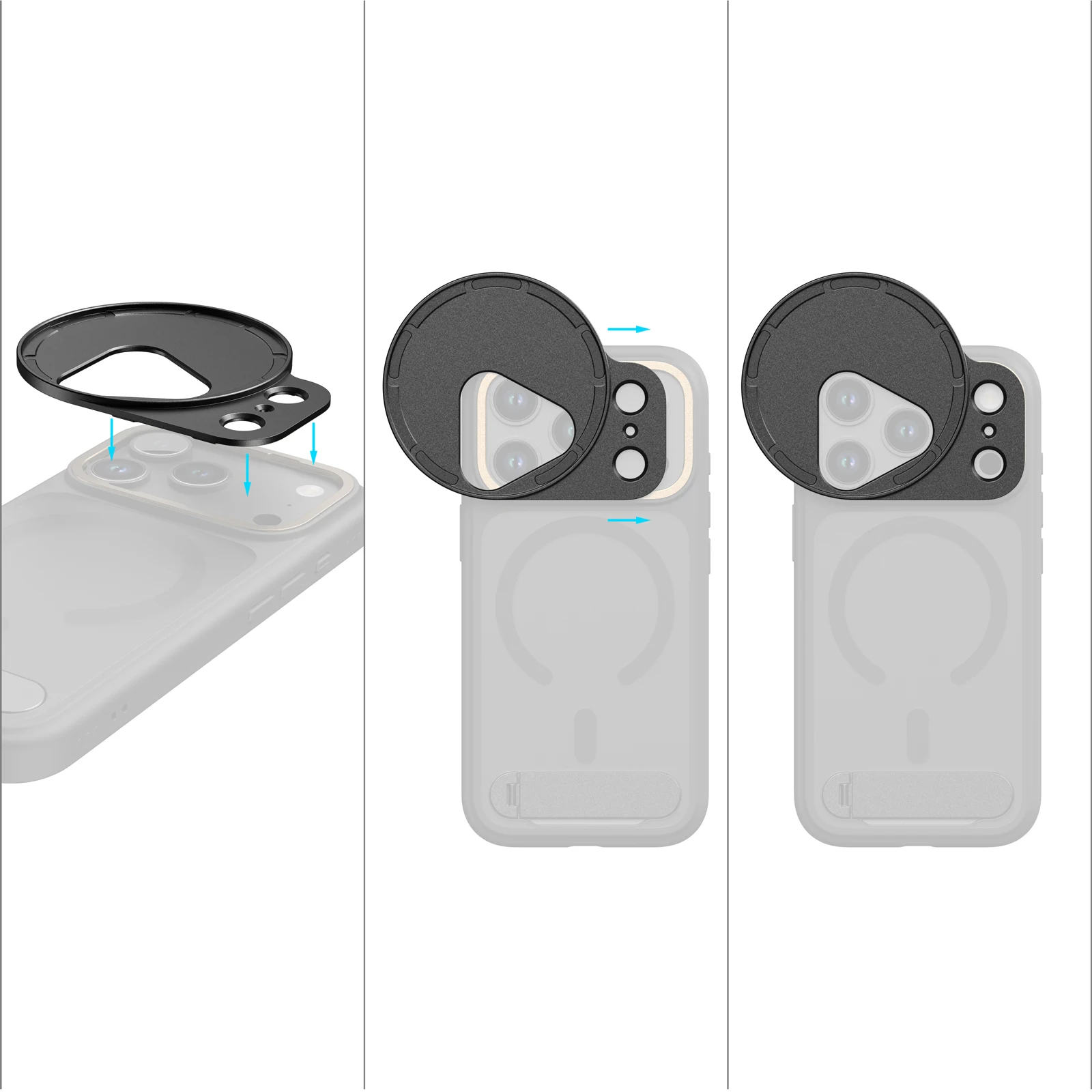 FilMov Attachable 67mm Filter Adapter for iPhone 17 Pro / Pro Max Magnetic Conne