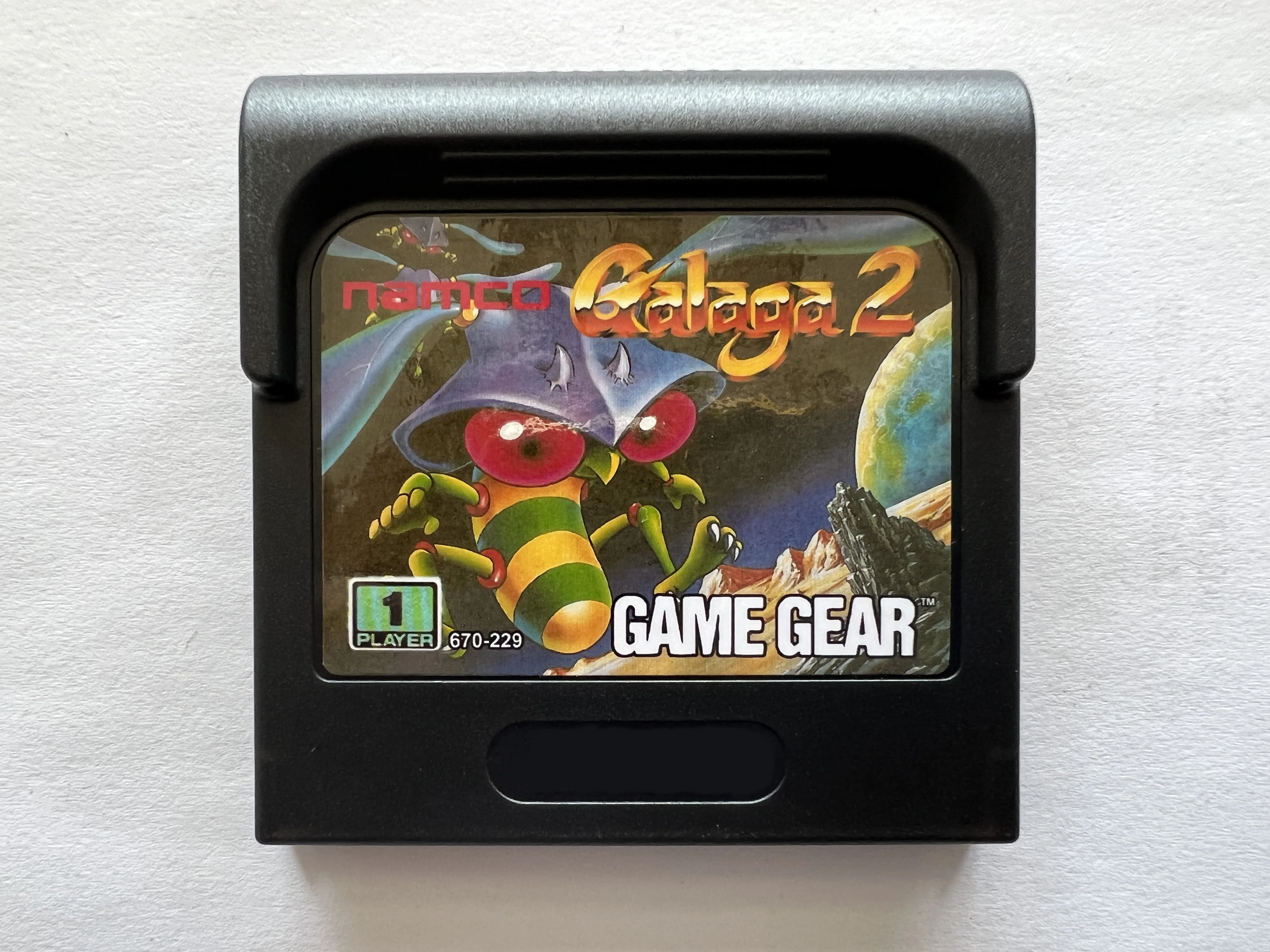 Cartuccia Per Ingranaggi Da Gioco A 8Bit: Galaga 2 (Versione Europea!!)