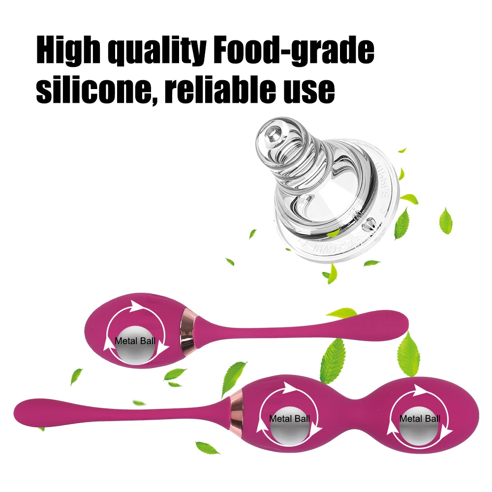 Vagina Tighten Exercise Vaginal Balls Sex Toys for Women Pelvic Muscle Balls Trainer Adult Products Silicone Chinese Kegel Ball