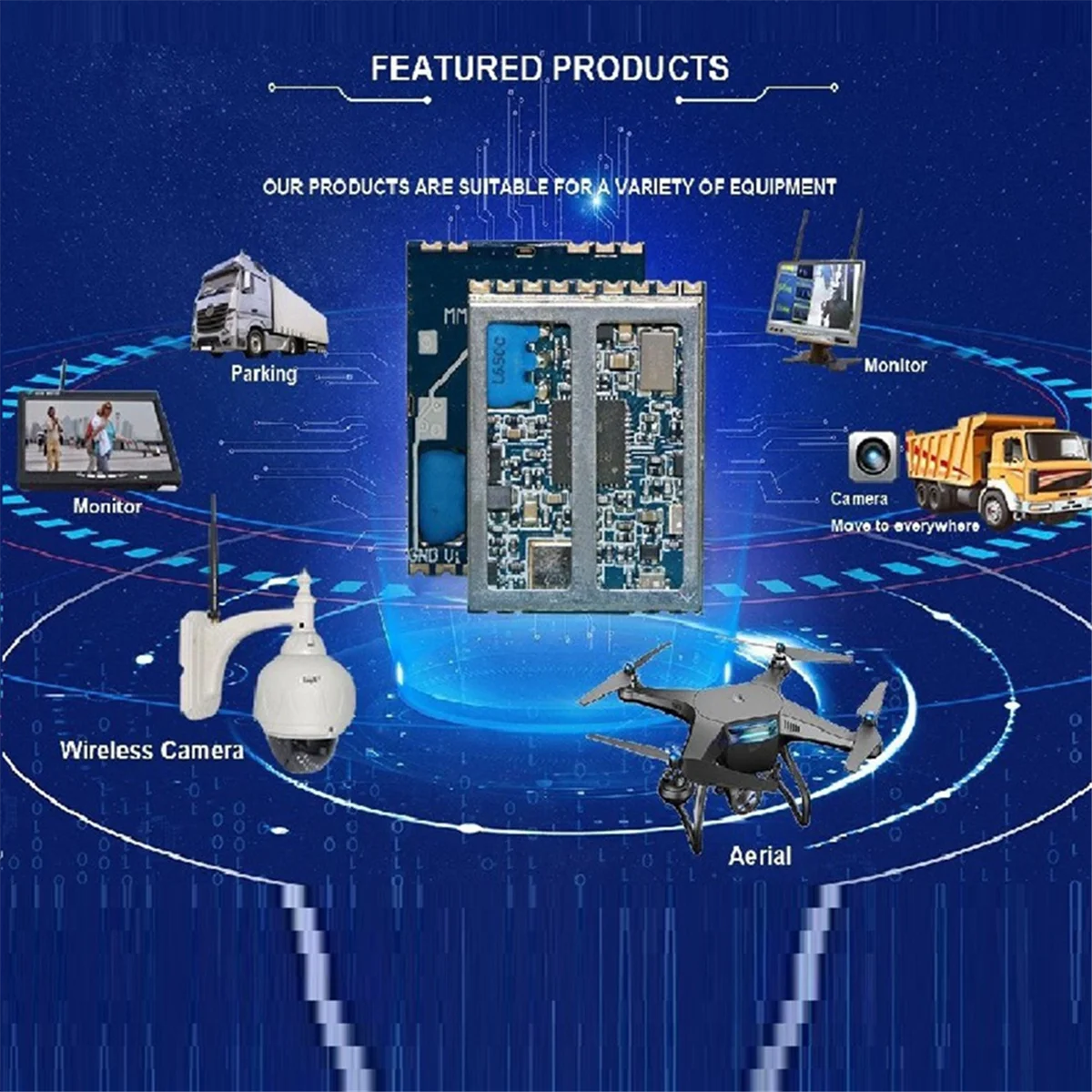 A51I FPV 4.9G Video Audio Receiver Module MM238RW Wireless Audio Video Receiver for FPV RC Drone Wireless Camera FPV 5