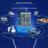 A51I FPV 4.9G Video Audio Receiver Module MM238RW Wireless Audio Video Receiver for FPV RC Drone Wireless Camera FPV 5