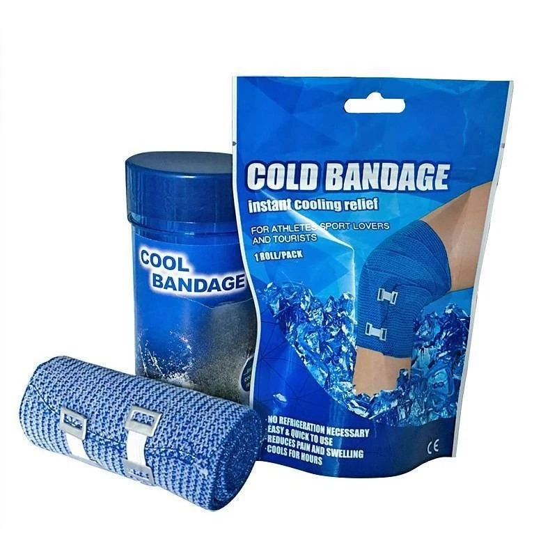 7.5/10cm Ice Bandage for Muscle Soreness Ice Pack for Ankle Shoulder Sprain with Swelling Rapid Cooling for Joint Ice Bag