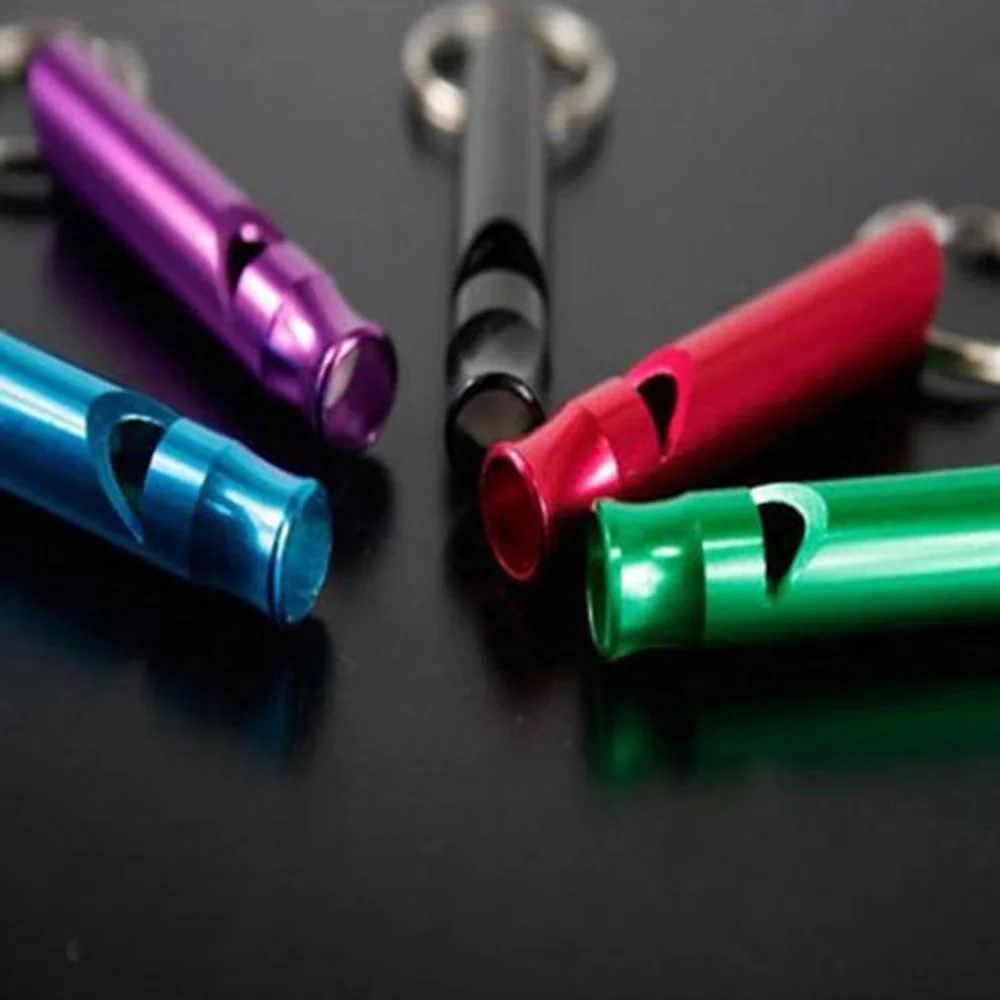 1/3/5/10pcs Outdoor Survival Whistle Keychain Plastic/Aluminum Camping Fishing Emergency Safety Whistle Multi Tool whistle keychain survival whistle