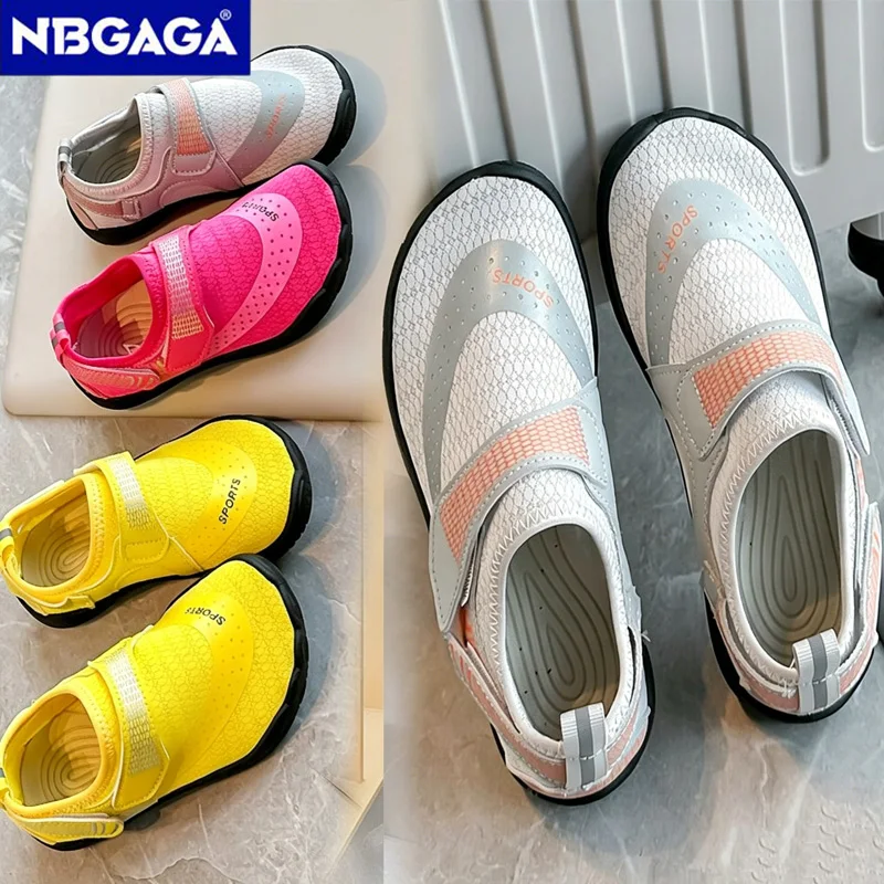 Children's Lightweight Non-Slip Aqua Shoes for Summer Beach & Outdoor Adventures