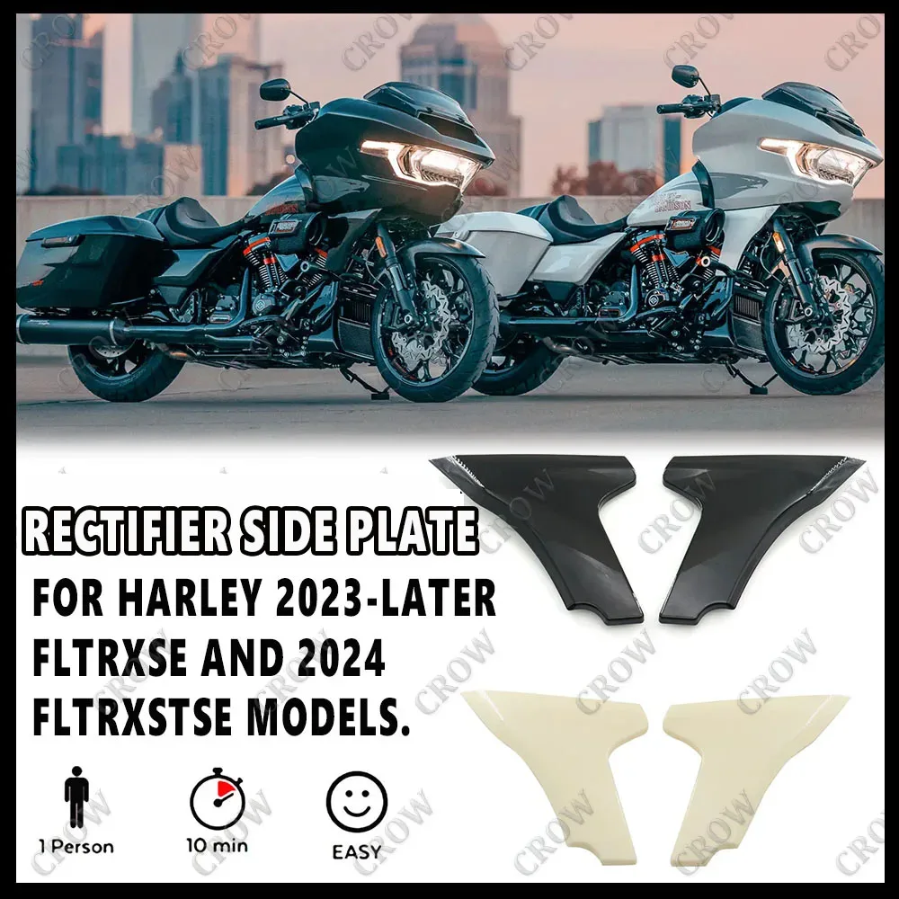 

Аксессуары для мотоциклов Road Glide, боковая панель, Кронштейн подходит для Harley Touring CVO Road Glide ST FLTRXSTSE 2024 FLTRXSE 2023