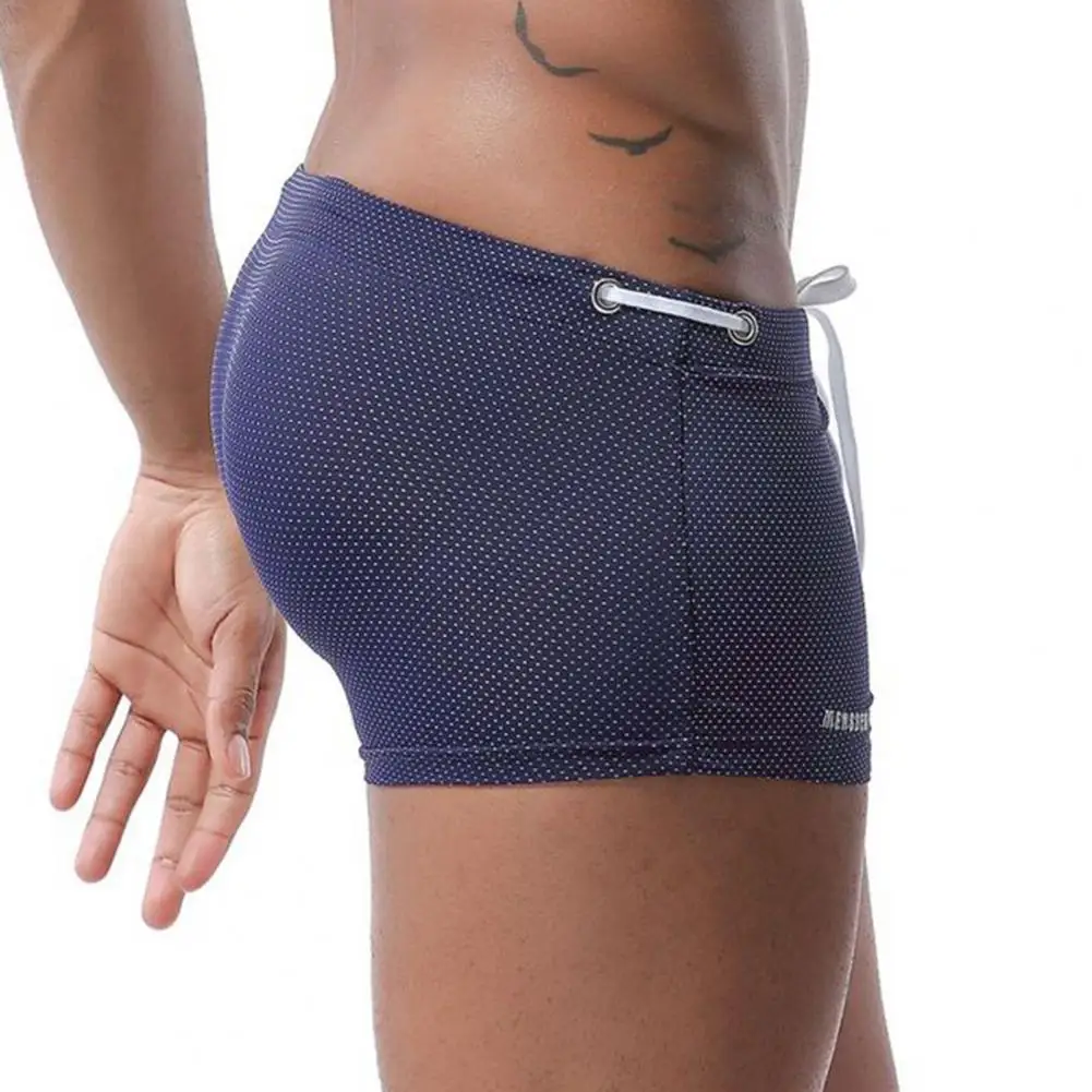 Low-waisted Men's Swimming Trunks for Sports