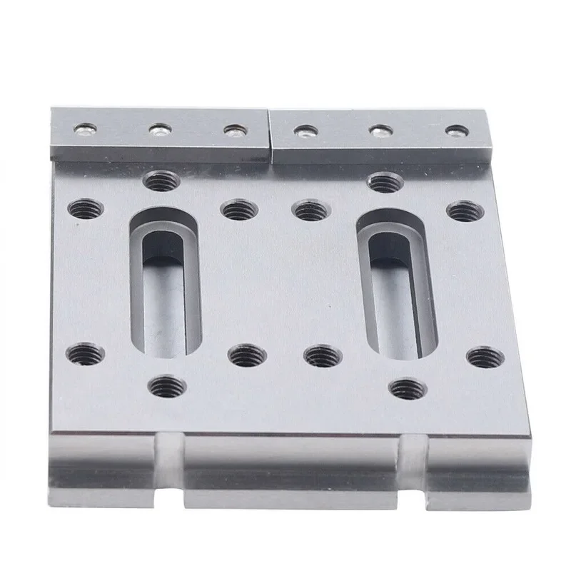 

CNC Wire EDM Fixture Board Stainless Jig Tool 120x100X15mm M8 Fit Leveling & Clamping 1PC