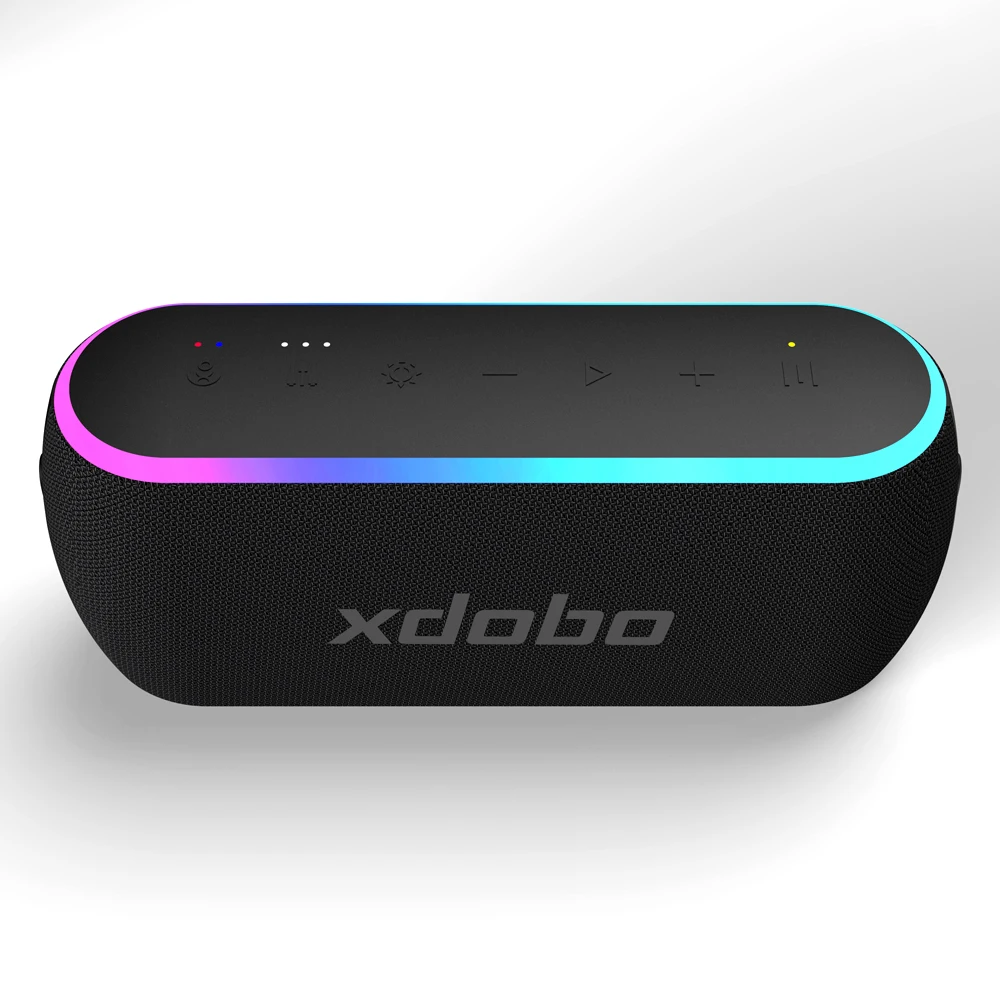 

X8III 60W High Output Power Bluetooth Speaker Waterproof TWS Wireless Stereo Subwoofer Voice Portable Outdoor Column Loudspeaker