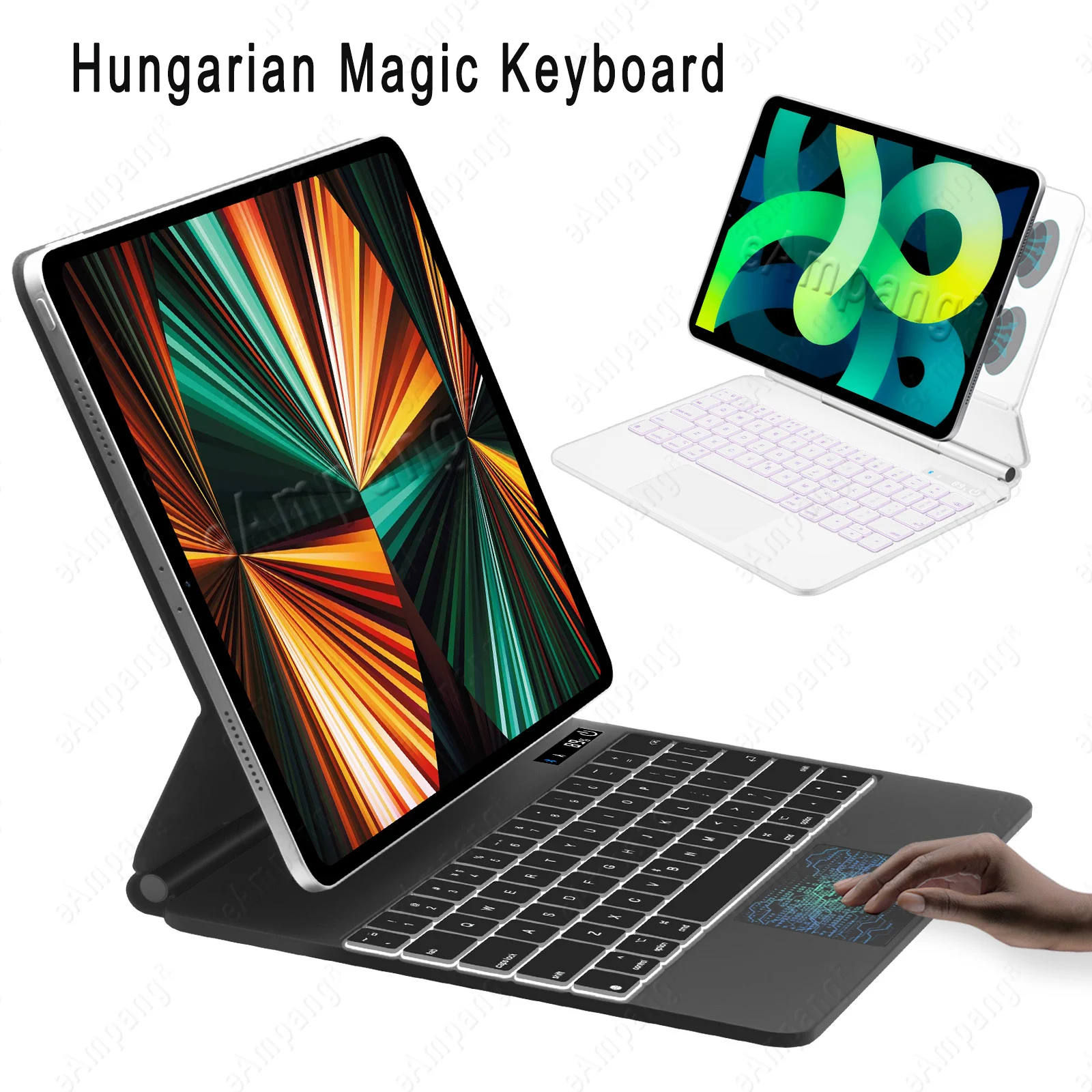 

Hungarian Magic Keyboard for iPad Air 4 5 Air4 Air5 Pro 11 Pro11 Hungarian Keyboard for iPad 10th Gen 2022 X 10 Cover Keyboard