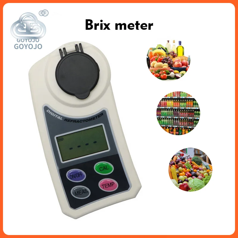 Digital Refractometer Sugar Content Refractometer 055 Brix Meter For