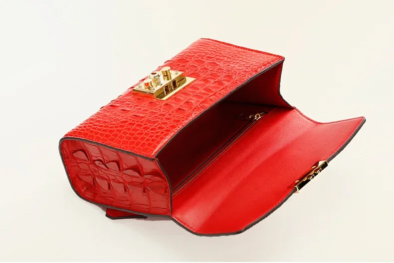 Ourui Genuine Leather Flap Bag | Women Single Shoulder Handbag