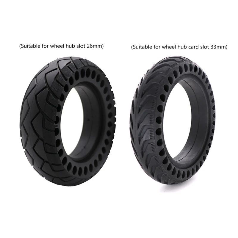 

Solid Rubber Scooter Tyre Replacements Electric Scooter 8Inch Wear Resistant Tire Front/Rear Electric Scooter Tyres