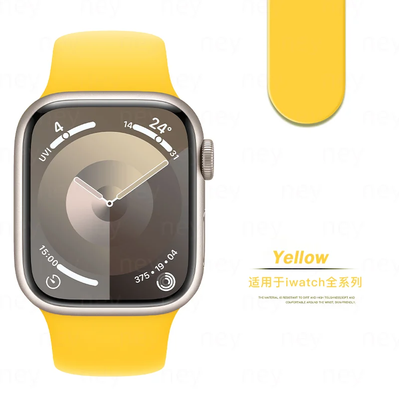 Premium Silicone Sport Band for Apple Watch - Durable & Comfortable Bracelet