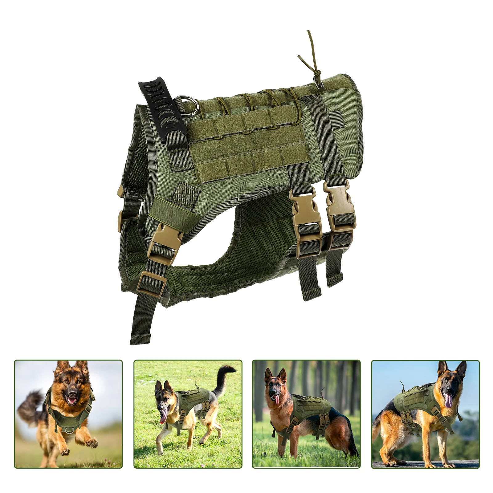 

Outdoor Dog Training Harness Service Dog Vest German Shepherd Accessory