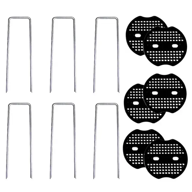 15Db Tájkapocsok Tartós Erős, Újrahasznosítható, Rejtett Hordozható, Állítható Mini Fű Gát Szövet Kerti Kapcsok Napi Használat - Image 5