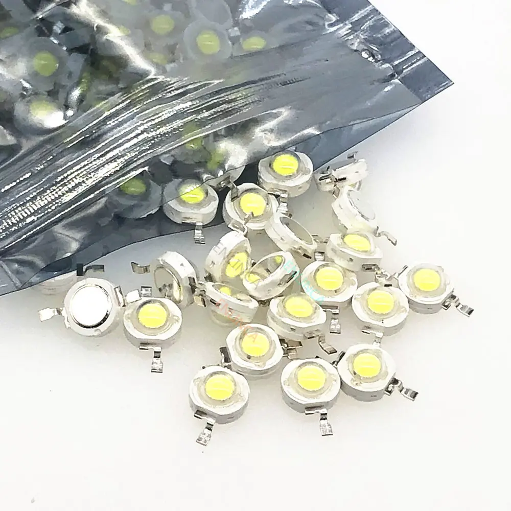 Chip LED Chanzon 20W Blanco Frío 10000K-15000K - Súper Brillante, 600mA, 1600-1800LM, Para Proyectos DIY