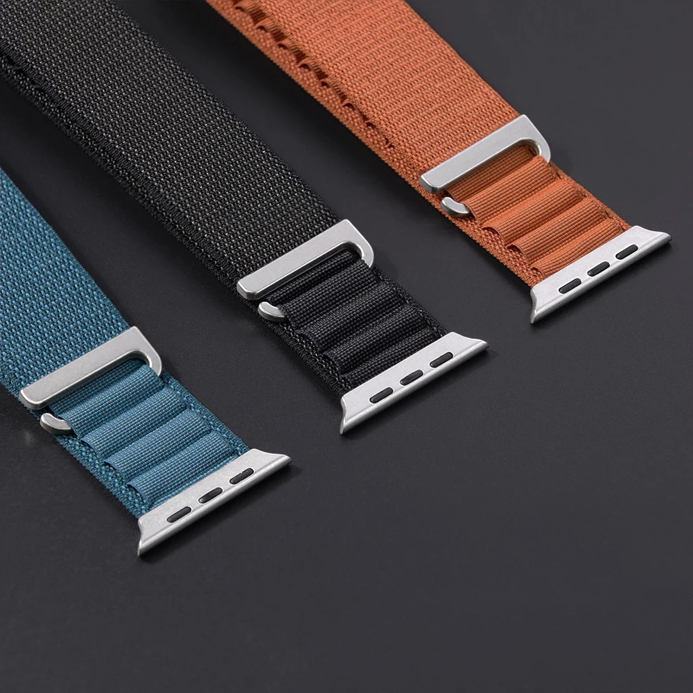 Alpine Loop Nylon Strap for Apple Watch Ultra - Versatile and Durable Bracelet Band