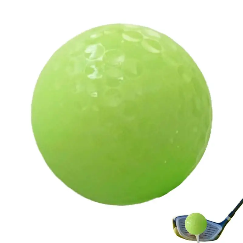 

Golf Night Glowing Balls Automatically Absorbs Light And Illuminates Night Golf Fluorescent Ball