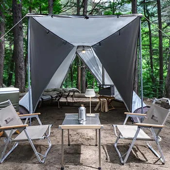 MOBI GARDEN camping tent pyramid shelter Forest Tower 230 waterproof windproof Fender can be installed 5