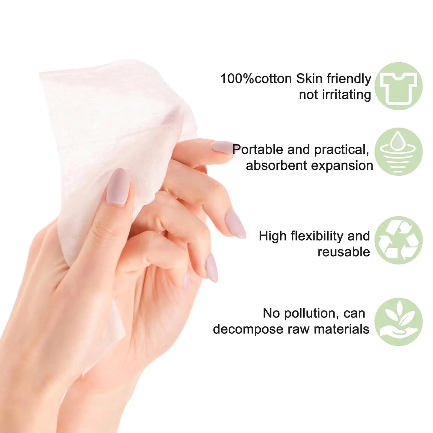 100pcs 50pcs 20pcs /Lot Compressed Travel Cotton Towel Magic Towel Portable Face Towel Soft Napkin Perfect Tissue Cleaning Wipes 4
