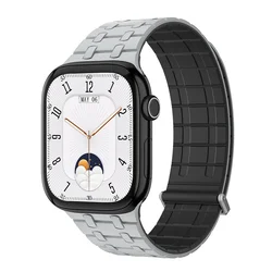 Magnetic Silicone Sport Loop Band - 42mm 44mm 45mm 49mm (HB)