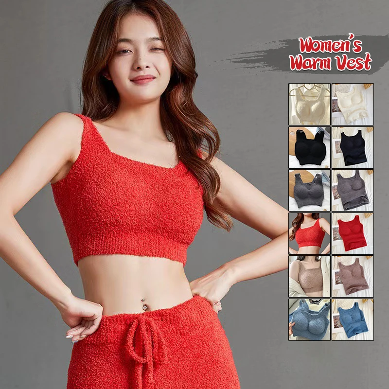 

Thermal Underwear Plus Size Vest Thermo Lingerie Women Winter Clothing Warm Top Inner Wear Thermal Shirt Undershirt Intimate