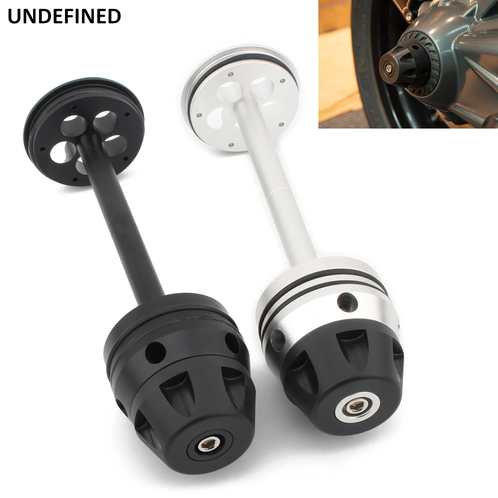 Moto Asse Ruota Posteriore Forcella Crash Protector Slider Per Bmw Hp2-Megamoto K 1200 Gt 1300 Gt/R/S R Ninet R 1200 Rt R 1200 Gs Lc