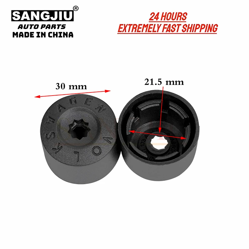 

5Pcs Car Wheel Tire Screw Cap Protective Cover Decorative Cover Clips Compatible With VW Bora Lavida Touran Tiguan Jialv Jetta