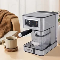 Home American Coffee Machine Small Office Semi-automatic Coffee Machine Portable High-pressure Steam Italian Coffee Machine 1