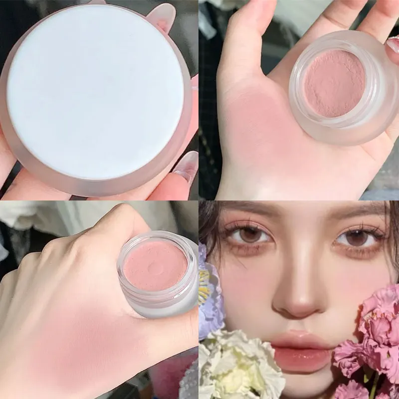 Monochrome Blush Peach Blush Paste Clay Nude Natural Matte Rouge