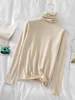 Turtleneck Women Sweaters 2025 Autumn Winter Sweater Knitted Pullover Long Sleeve Woman Sweaters Tops Soft Jumper Pull Femme 5