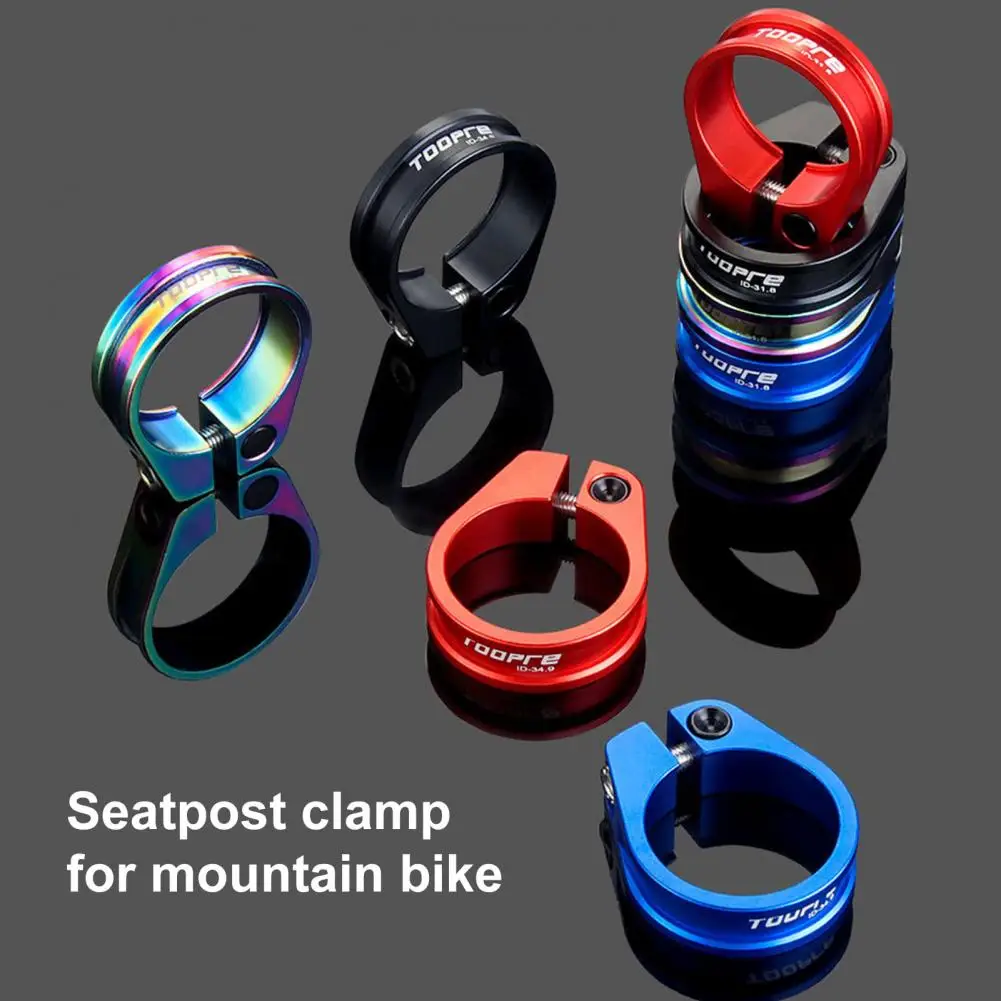 Bicycle Seatposts Clamps Seatpost Clamp High Strength Good Toughness Aluminum Alloy High Hardness Seat Tube Clip