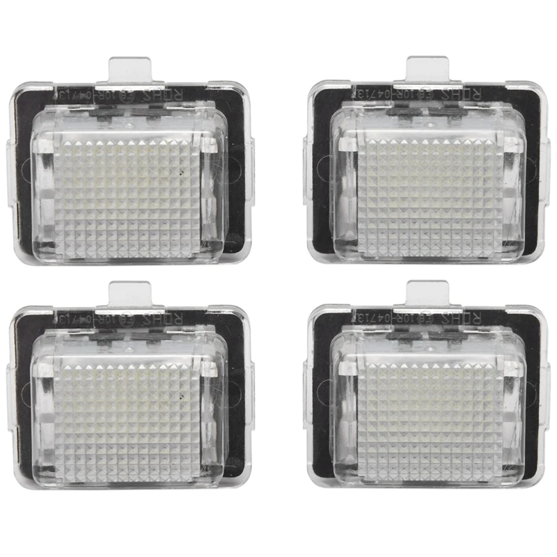 

2X Автомобильный светодиодный светильник 18 Smd для номерного знака, светильник номерного знака для Medes Mercedes W204 W221 W212 W216