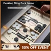 Fast Sling Puck Game Double Battle Desktop Winner Board Game Slingshot Table Hockey Toys Home Parent-Child Interactive Table Toy 1