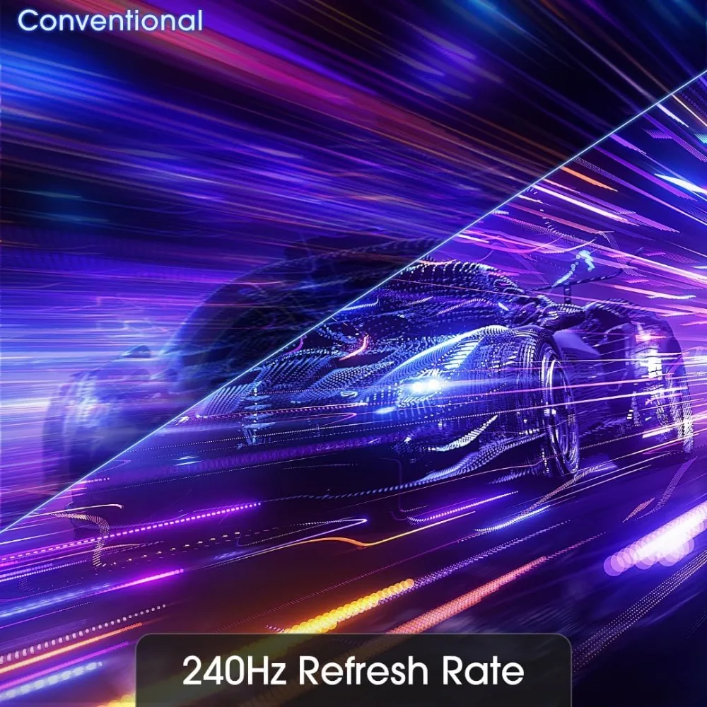 Curved 32" FHD 1080p Gaming Monitor Up to 240Hz 1ms 99% sRGB AMD FreeSync Premium Build-in Speakers, HDMI 6